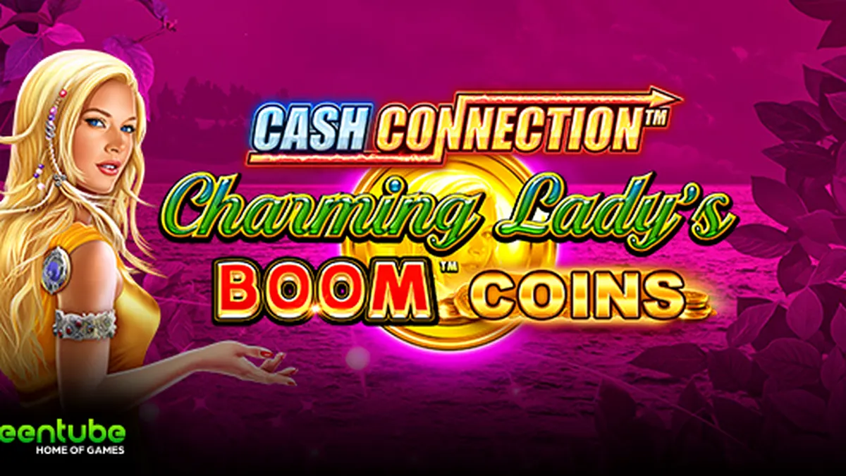 Ang madilim at misteryosong disenyo ng Cash Connection™ – Charming Lady’s Boom™ Coins slot.